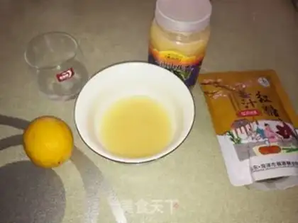 Make Lemon ginger tea step 0