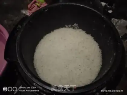 Make Steam rice step 1