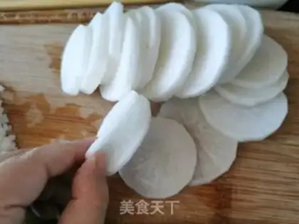 Make The radish step 1