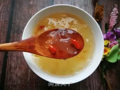 Make Peach soap horns, silver spoons step 12