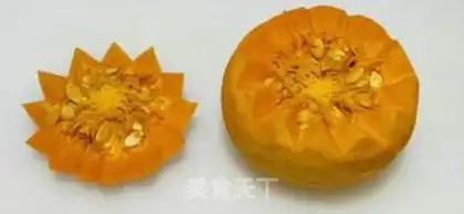 Make Pumpkin steam chicken step 7