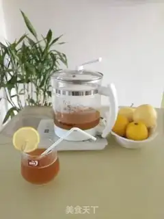 Make Lemon ginger tea step 4