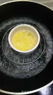 Make Home-based steamed eggs step 3