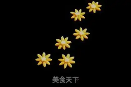 Make Chocolate daisies step 12