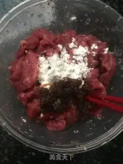 Make Cream beef step 1