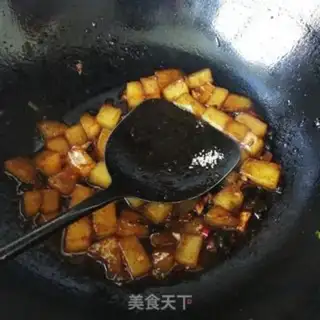 Make Bean petal sauce step 4