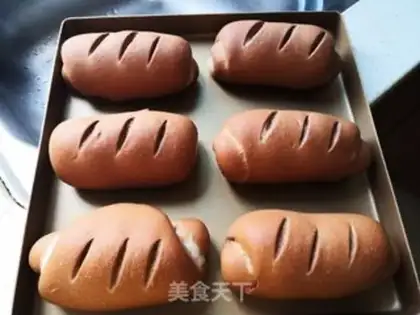 Make Coca-bread with moss step 15
