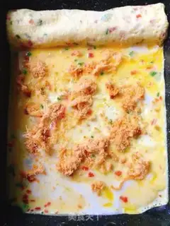 Make Cheese pine omelet step 6