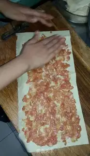 Make Rogue meatloaf step 1