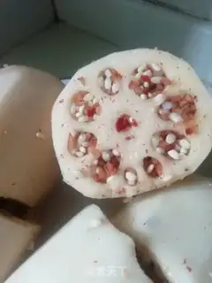 Make "Red dates of rice." step 2