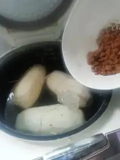 Make "Red dates of rice." step 4