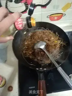 Make A meat powder fan step 6