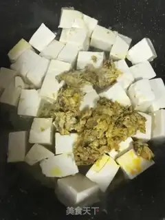 Make Crab tofu step 4