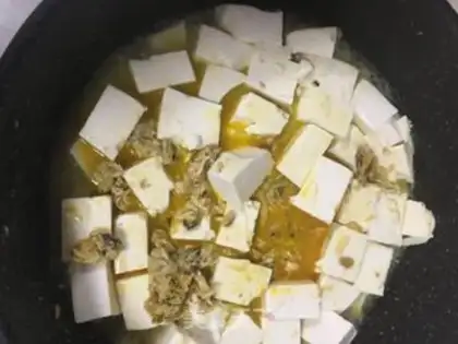 Make Crab tofu step 5