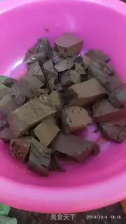 Make Duck blood soup step 0