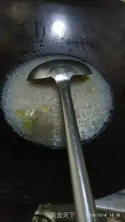 Make Duck blood soup step 2