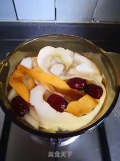 Make Ice cream, pear soup step 5
