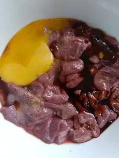 Make Onions of pork liver step 2