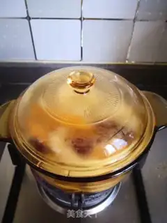 Make Ice cream, pear soup step 6