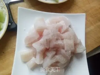 Make Sugar vinegar dragonfish step 1