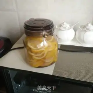 Make Lemon honey water step 6