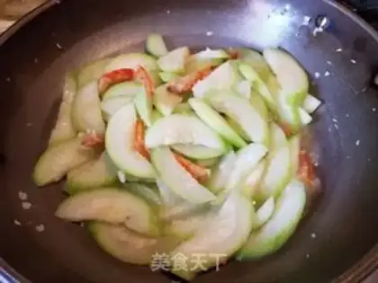 Make Shrimp dry-cooked smelt step 7