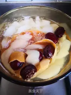 Make Ice cream, pear soup step 8