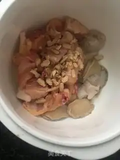 Make Chicken abalone stew, cucumber step 3