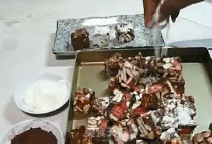Make Coco strawberry snow souffle step 13