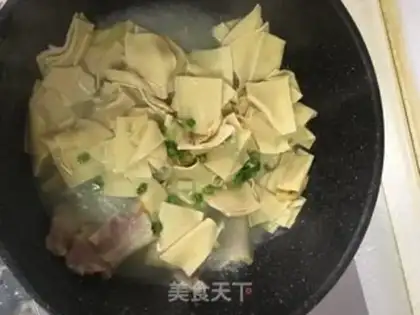 Make A thousand pieces of salted meat step 4