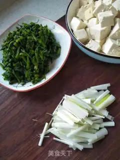 Make Olive stew tofu step 5