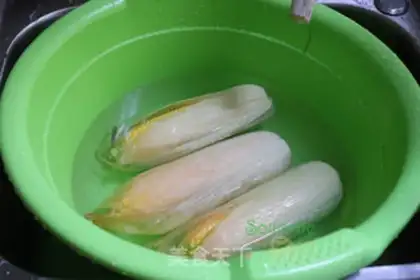 Make Sweet corn step 1