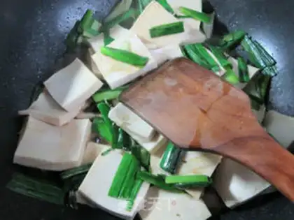 Make Garlic fried tofu step 6