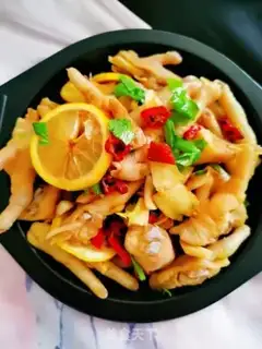 Make Lemon chicken claws step 7