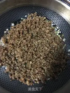 Make A meat bag with mushroom sauce step 8