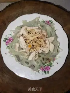 Make Chicken silk with pink skin step 4