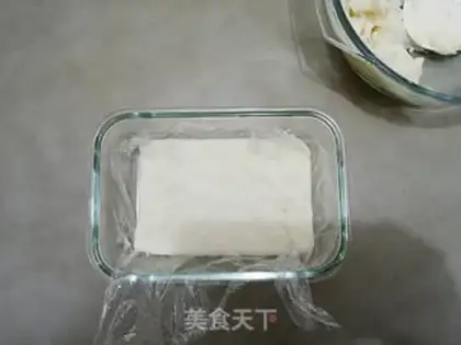 Make Bean Mountain medicine cake step 7