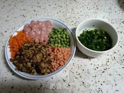 Make Bean-bulled wheat step 1