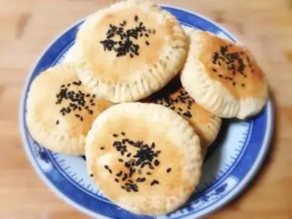 Make Sesame pancakes step 8
