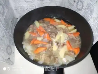 Make Japanese curry curry step 3