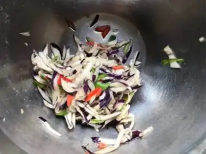 Make Cheese pepper eggcake step 3