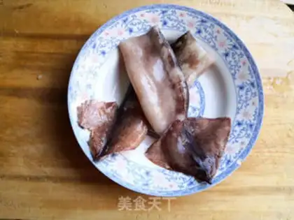Make Squid rice step 1