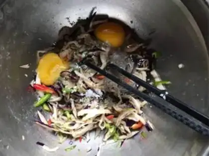 Make Cheese pepper eggcake step 4