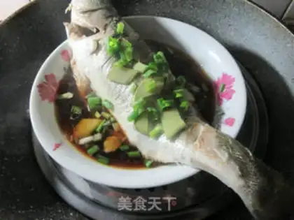 Make Steamed sea bass step 7
