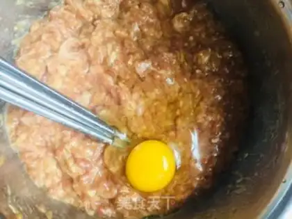 Make Pork dumplings step 13