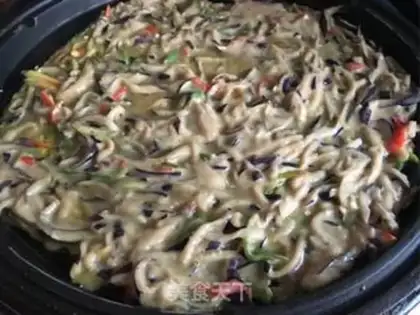 Make Cheese pepper eggcake step 7