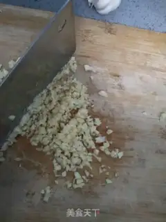 Make Garlic fan dolls step 2