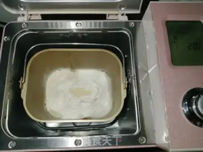 Make Flower bean bread step 0
