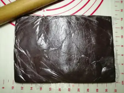 Make Flower bean bread step 2