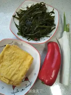 Make Doudou fried seaweed step 0